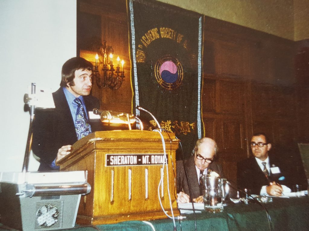 World Academic Society of Acupuncture Congress 1977 - Montreal, Canada